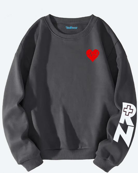 RN EKG cozy sweatshirt