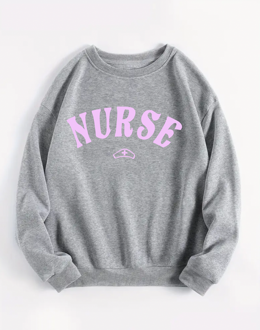 Nurse gray sweatshirt