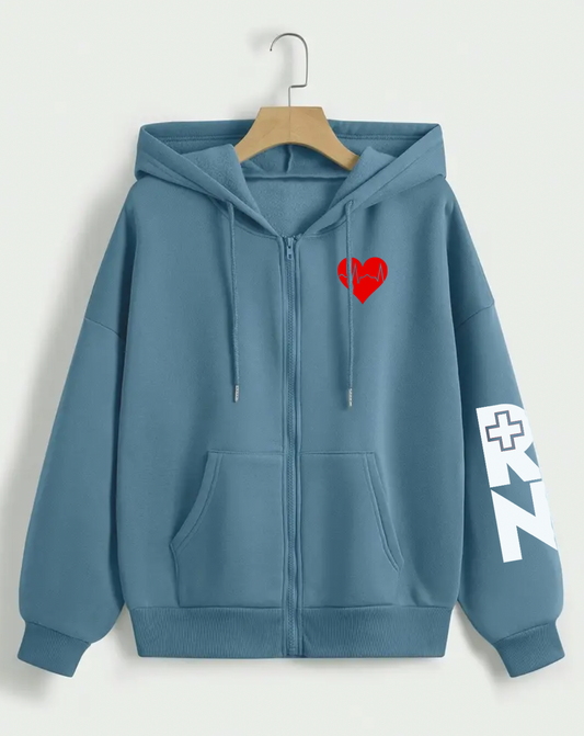 RN EKG women's hoodie